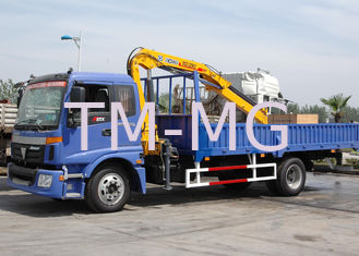 Folding Boom Truck Mounted Crane, 6.72 T.M Hydraulic Truck Crane xcmg