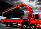 Fast  Knuckle Boom Truck Mounted Crane For Heavy Things Lifting,16Ton